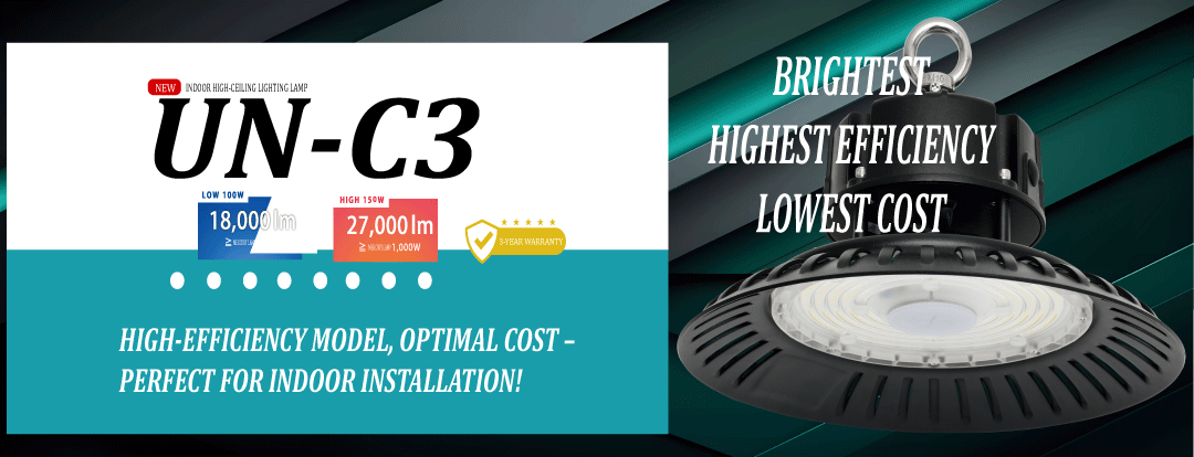 Indoor High-Bay LED Light “UN-C3”