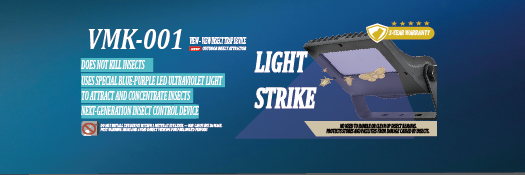 Outdoor LED insect trap